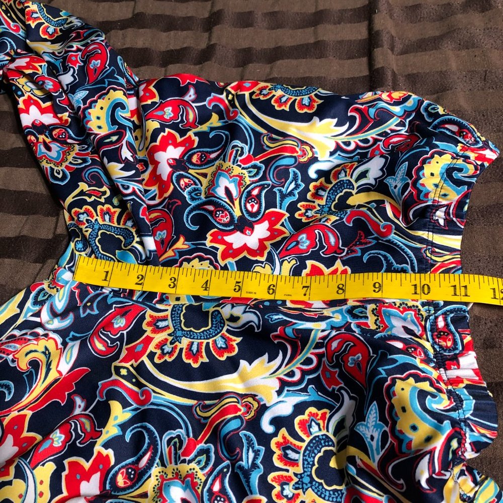 Travel Elements Pull On Floral Palazzo Pants-Sz S - Picture 6 of 7